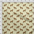 thumbnail image 3 of oneOone Cotton Flex Fabric Horse Block Printed Craft Fabric BTY 40 Inch Wide, 3 of 4