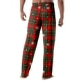 thumbnail image 3 of Hearthz Christmas Pajama Pants Mens Drawstring Elastic Waist Lounge Pants for Men Funny Print Wide Leg Sleep Pants for Men, 3 of 5