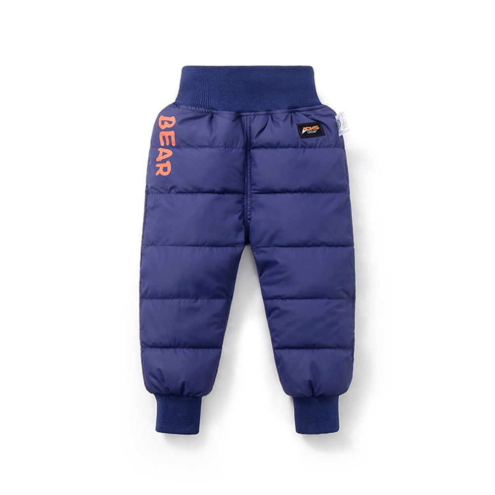 SILVERCELL 06Years Little Boys Lined with Fleece Cotton Pants Toddler