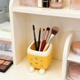 thumbnail image 5 of Cute Animal Shaped Pen Holder, Plastic Desktop Organizer for Stationery, Compact Storage Box for Office Desk Decor, 5 of 6