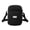 Black, variant on CAIXIA Crossbody Fanny Packs For WomenLightweight Small Nylon Canvas Crossbody Messenger Bag, Shopping Travel Casual Daily Shoulder Purse
