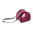thumbnail image 4 of balikha Hamster Carrier Bag of Guinea Pig Carriers Portable Breathable Mesh Outside -bags -travel Bag for Small Animals Hamster Sugar Glider Pink, 4 of 9