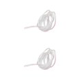 thumbnail image 3 of Eigraketly 4M Mylar Braid Tubing Braided White Materials Fly Pearlescent Tying Type2 NO2, 3 of 4