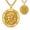 Saint Joseph Necklace, variant on St. Michael Necklace for Men Women, 14K Gold Plated Archangel Medal, Catholic Protection Pendant Gift