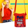 thumbnail image 2 of Bolso cruzado de ganchillo para mujer minibolso versátil bolso informal para mujer al aire libre, 2 of 9