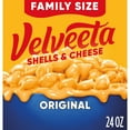 thumbnail image 3 of (9 pack) Velveeta Shells and Cheese Mac and Cheese, 1 Value Size Box, for Easy Dinner or Dinner Sides, Original Flavor, Made with Real Cheese, 24 oz, 3 of 17