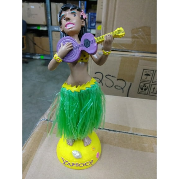 Hula Girl Yahoo Hula Girl sponsored by Yahoo Bobblehead