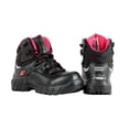 thumbnail image 3 of Bota Industrial Mujer Dielectrica Kuali Shoes M-1360R Talla 22 al 25 CM Negro Rosa, 3 of 3