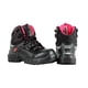 thumbnail image 3 of Bota Industrial Kuali Shoes M-1360R Dielectrica Mujer TALLA 25 CM NEGRO rosa, 3 of 3