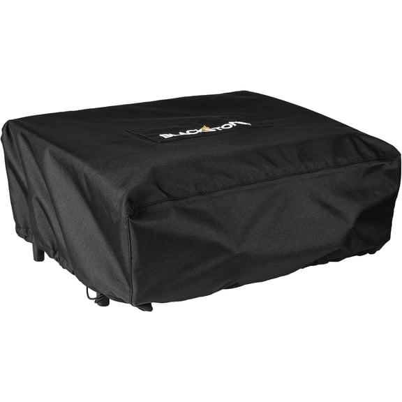 1724 22” Tabletop Griddle Cover for griddles without a hood or hard cover, Weather Resistant, Black