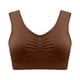 thumbnail image 3 of Sujetadores deportivos Sentuca para mujer (menos de $15) | Ropa interior informal lisa sin aros | Sujetador suave para uso diario, 3 of 4