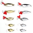 thumbnail image 3 of 10PCS/Set Sequin Hard Lure Metal Artificial Simulation Spoon Bait Fishing Tackle Box, 3 of 14