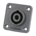 thumbnail image 3 of Chendee For 4-Pole Speakon Connector Receptacle Famale Audio Connector 4-Pole Receptacle, 3 of 9