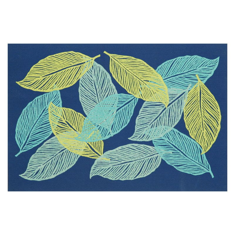 Liora Manne Visions III Mystic Leaf Doormat by Supplier Generic