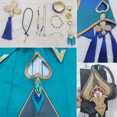 thumbnail image 5 of Peluca de disfraz de cosplay de aventurina de Star Rail para juego, disfraces de cosplay de aventurina, trajes de fiesta de carnaval, 5 of 5