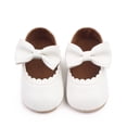 thumbnail image 2 of huajiao Baby Shoes 0 3 Months Girls Winter Babys Wedding Princess Crib for First Bowknot Dress Girls Toddler Shoes Infant Walking Shoes Sole Infant Baby Boots Newborn Shoes, 2 of 8