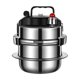 thumbnail image 1 of 1.2L Presión Canner Mini Olla a presión Antiadherente portátil Cocinar rápidamente Fácil de limpiar Utensilios de cocina Olla de cocina para Picnic, 1 of 9