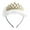 Random Color, variant on Gymnture Christmas Plush Pearl Tiaras Headpiece for Wedding