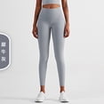 thumbnail image 1 of Pantalones de yoga de cintura alta para mujer, ajustados, con soporte de alta resistencia y moldeador, para correr y hacer ejercicio, 1 of 6