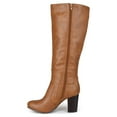 thumbnail image 3 of Journee Womens Carver Wide Calf Stacked Heel Knee High Boots, 3 of 10