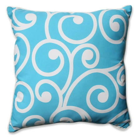 Pillow Perfect Outdoor/ Indoor Best Turquoise 25-inch Floor