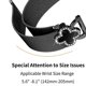 thumbnail image 4 of For Huami Amazfit Bip U Milanese Band Stainless Steel Watch Strap Clover Decor, Size: S - Black Blac, 4 of 5