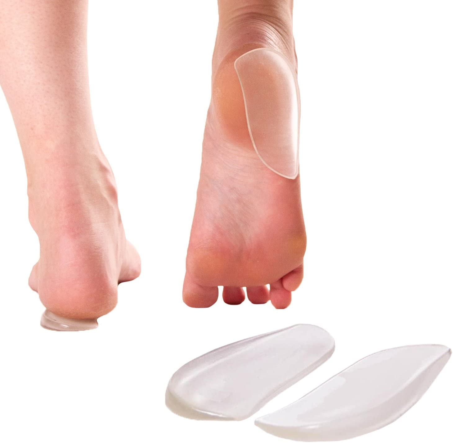 1 Pair Supination & Pronation Corrective Heel Insoles for Adult O