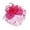 Hot Pink, variant on HXWCHs Women Fascinator Hats 20S 50S 80S Tea Party Wedding Pillbox Hat Mesh Flower with Hair Clip Blue