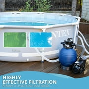 XtremepowerUS 13 Sand Filter Pump, 2400 GPH Xtreme Power Pool Pump for Above Ground Pools, .75HP
