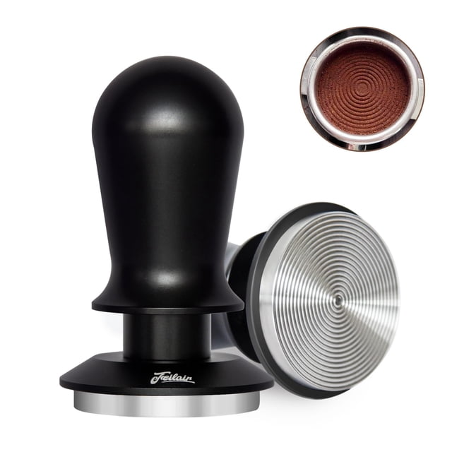 Espresso Tamper Feilair, 54 mm, triple muelle, acero inoxidable