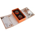 thumbnail image 1 of LAFGUR Tea Pot,2pcs Tea Storage Pot Ceramics Persimmon Coffee Nut Sealed Containers Kitchen Decoration,Tea Ceramics Tank, 1 of 8