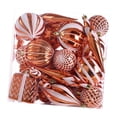 thumbnail image 3 of 30 bolas navideñas pequeñas colgantes para el hogar. bronce, 3 of 9