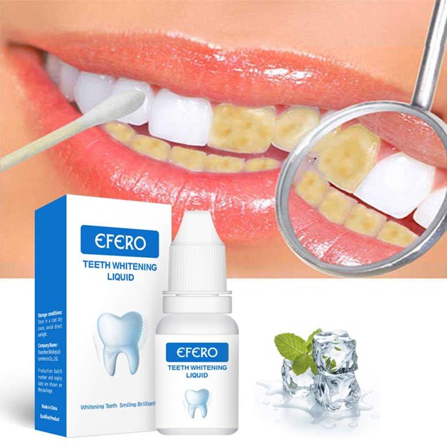 Polvo de esencia para blanquear los dientes, polvo de limpieza de dientes para blanquear los dientes profesional para las manchas de café y té Sincero Hogar