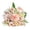 Pink, variant on Flowers Artificial Silk Hydrangea Bouquets Faux Floral Arrangements Picks Fake Spring Flowers for Cemetery Grave Vase Wedding Home Decor Indoor Outdoor, 1Pc, Available in Multicolor(Purple,12x6")