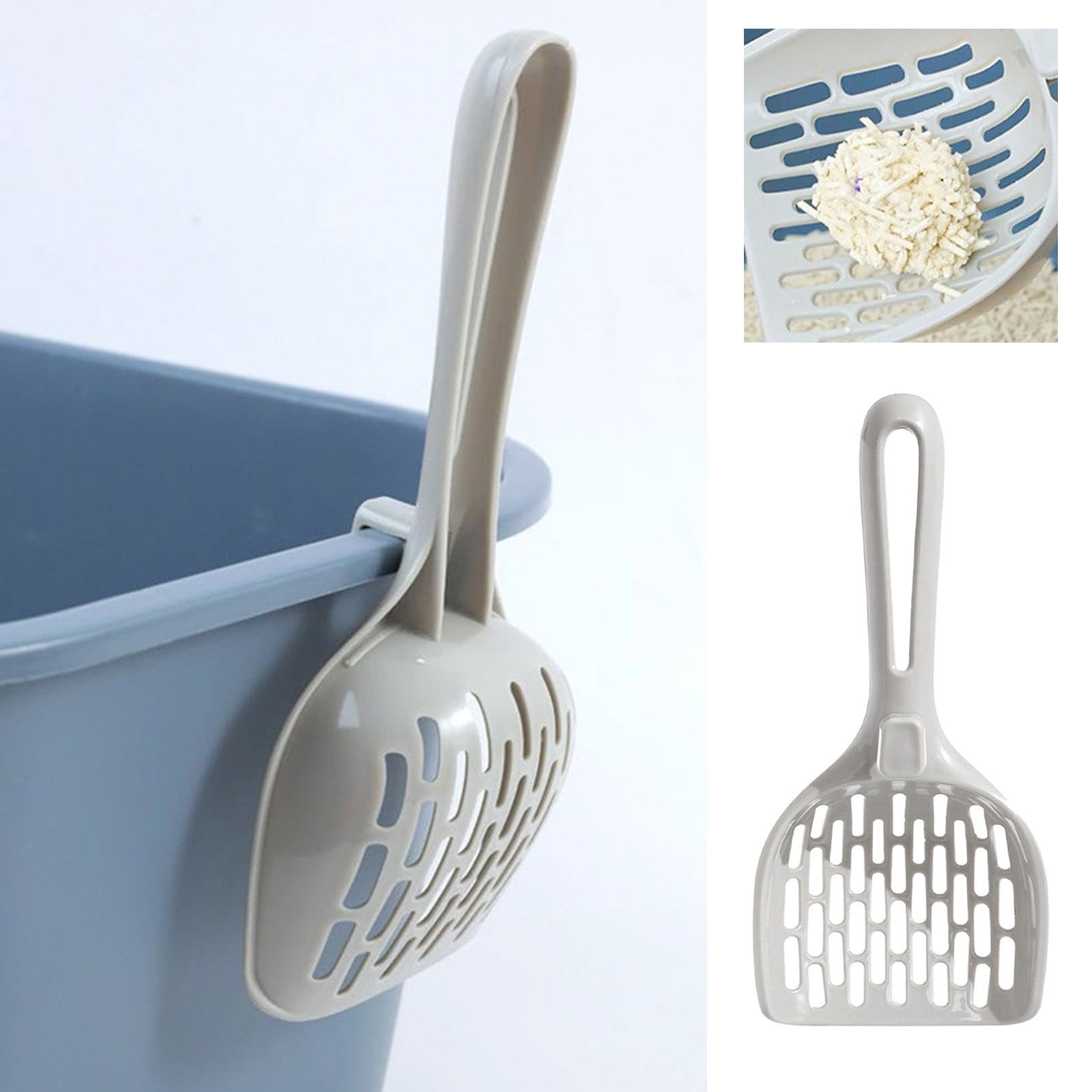 Cat Litter Litter With Holder Litter Deep Shovel Ergonomic Handle Durable Litter To Cat Litter Cat Litter Systems