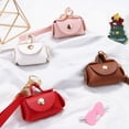 thumbnail image 4 of Mini Bag Keychain,Mini PU Leather Bag Keychain,Mini Key Chain Coin Purse,Mini Handbag Keychain,Mini Tote Bag Keychain,Handbag Backpack Decoration PINK, 4 of 8