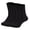 Black, variant on 6 Pairs Womens Crew Socks Size 6-11 - Lightweight Thin Casual Socks for Women, Breathable Cotton Blend Calf Length Socks for Daily Wear