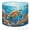 Color 3, variant on Coastal Drum Lampshades Set of 2 13"x13"x10" Blue Watercolor Starfish White Light Shade for Table Lamps Floor Lamp Shades Replacement Assembly Required