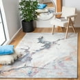 thumbnail image 2 of SAFAVIEH Phoenix Darwin Abstract Area Rug, Ivory/Charcoal, 5'3" x 7'7", 2 of 8