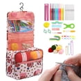 thumbnail image 4 of Kit Hilo para Tejer Agujas Ganchillo Ganchos Con Estuche Adultos Y, 4 of 8