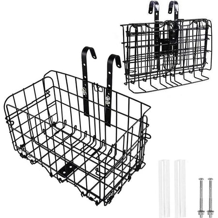 detachable rear bike basket