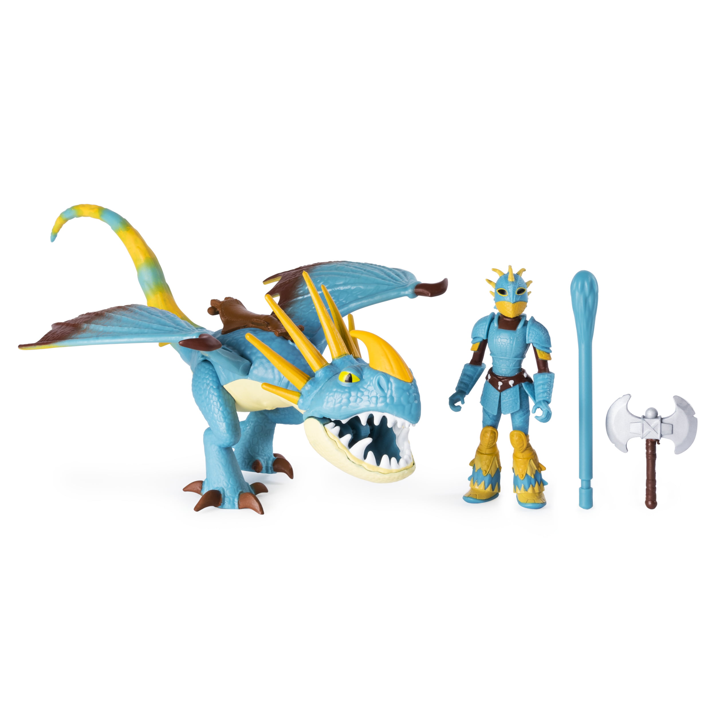 Stormfly Dragon Figure with Moving Parts DreamWorks Dragons for Kids Aged 4 and Up
