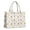 White Mermaid Pattern, variant on Large Capacity Tote Bag,White Forest Pattern Handbag Fashion Luxury Tote Bag,15.7"x13"x 5.1" Inches,Laptop Compatible