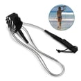thumbnail image 2 of Surf Leash Surfing Surfboard Leash Smooth Steel Swivel Surfing Leg Rope Paddleboard Leash 6FT/8FT/10FT, 2 of 8