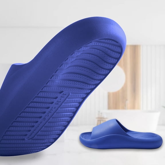 Cloud Slides Ergonomic Soft Shower Slippers Pool Bathroom Sandals for Women Men