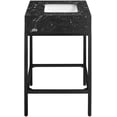 thumbnail image 4 of Meridian Furniture Marmo Black Engineered Stone Bathroom Vanity, 4 of 9