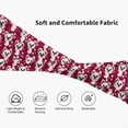 thumbnail image 3 of Big Eyes Koala Burgundy Sports Headband for Women Men, Running Headband Sweat Bands for Cycling, Yoga, Spa, Athleti, Workout - Moisture Wicking Hairband, 3 of 5