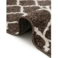 thumbnail image 4 of Unique Loom Trellis Collection Area Rug - Philadelphia (5' 1" x 8' Rectangle Chocolate Brown/Beige), 4 of 13