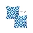 thumbnail image 4 of Diagramme Géométrique Carré 18" Housse de Coussin (Set de 2), 4 of 6