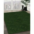 thumbnail image 2 of Ahgly Company Indoor Square Patterned Deep Emerald Green Area Rugs, 3' Square, 2 of 6
